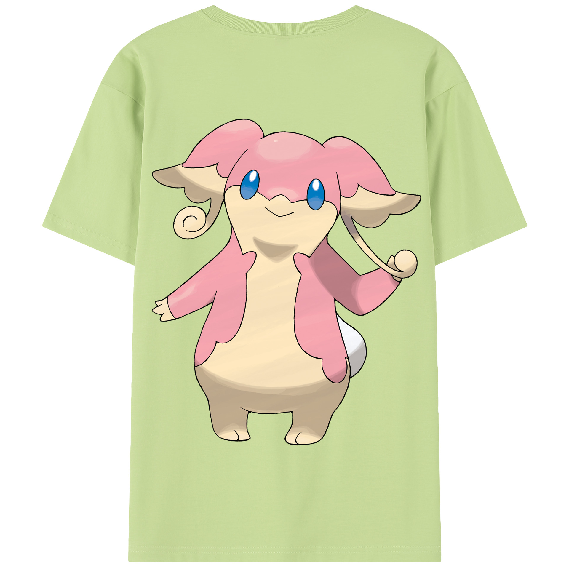 （画像用） ポケットモンスター Pokémon 綿100％半袖Tシャツ（背面プリント）